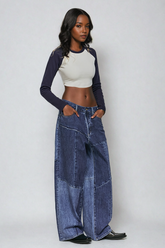 Aja Deconstruct Desenli Kot